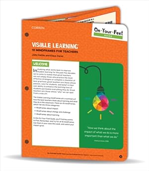 Imagen del vendedor de Visible Learning : 10 Mindframes for Teachers a la venta por GreatBookPrices