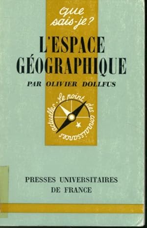 Imagen del vendedor de L'Espace gographique a la venta por Librairie Le Nord