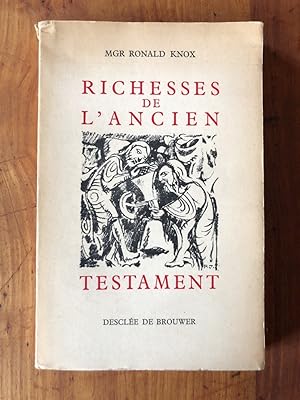 Image du vendeur pour Richesses de l'ancien testament, retraite sacerdotale mis en vente par Librairie des Possibles