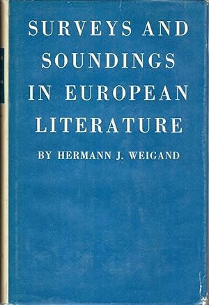 Seller image for Surveys and Soundings in European Literature. Edited by A. L. Willson. for sale by Jonathan Grobe Books