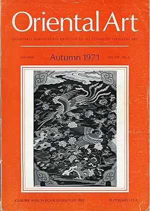 Oriental Art. [A Quarterly Publication Devoted to the Study of all forms of Oriental Art. New Ser...