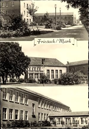 Bild des Verkufers fr Ansichtskarte / Postkarte Friesack in der Mark, Ingenieur Schule zum Verkauf von akpool GmbH