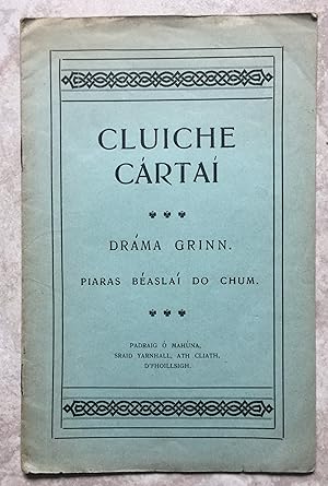 Seller image for Cluiche Crta - Drma Grinn for sale by Joe Collins Rare Books