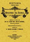Bild des Verkufers fr Historia primitiva del Monasterio del Escorial zum Verkauf von AG Library