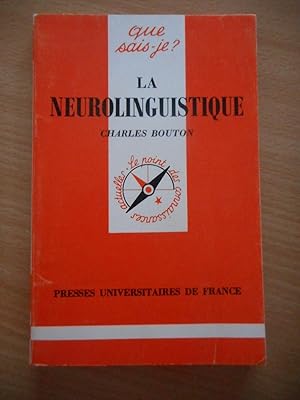 Seller image for La neurolinguistique for sale by Frederic Delbos