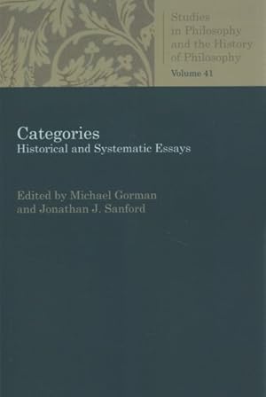 Image du vendeur pour Categories : Historical and Systematic Essays mis en vente par GreatBookPricesUK