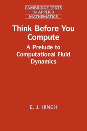 Imagen del vendedor de Think Before You Compute : A Prelude to Computational Fluid Dynamics a la venta por GreatBookPrices