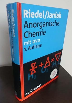 Anorganische Chemie. - Mit DVD (ungeöffnet in Lasche). 7. Auflage. Das Buch enthält 420 nummerier...