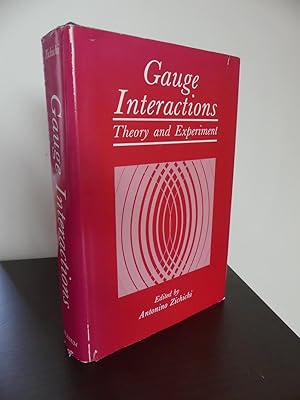 Imagen del vendedor de Gauge Interactions. Theory and Experiment. a la venta por Antiquariat Maralt