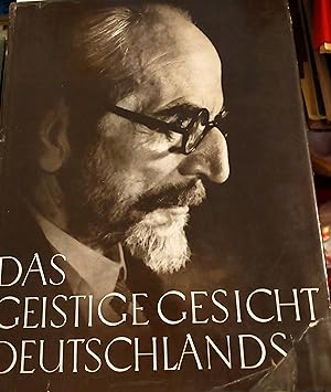 Seller image for Das geistige Gesicht Deutschlands. 1952 for sale by Buecherstube Eilert, Versandantiquariat