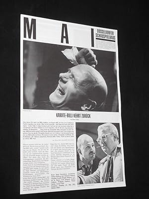 Bild des Verkufers fr Dsseldorfer Schauspielhaus, Spielzeit 1991/92, Mai 1992 [Theaterzeitung] zum Verkauf von Fast alles Theater! Antiquariat fr die darstellenden Knste