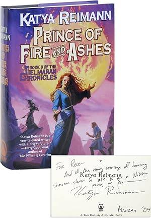 Prince of Fire and Ashes. Book 3 of the Tielmaran Chronicles [Inscribed]