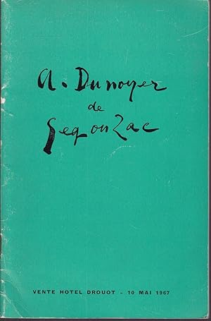 Seller image for Collection de Madame L. de M. Important ensemble de l'oeuvre grave de A. Dunoyer de Segonzac for sale by Graphem. Kunst- und Buchantiquariat