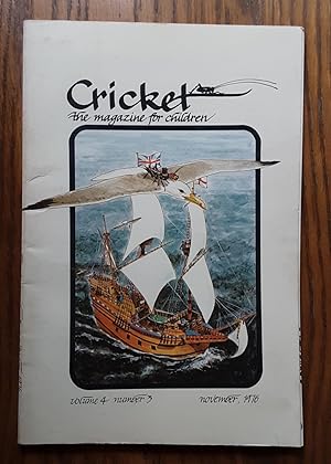 Image du vendeur pour Cricket: The Magazine For Children Vol.4, No.3 Nov. 1976 mis en vente par Grandma Betty's Books