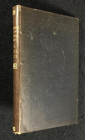 Abstract of the Proceedings of the Chemical Society. Vol.I. Nos. 1-15. January - December 1885, a...