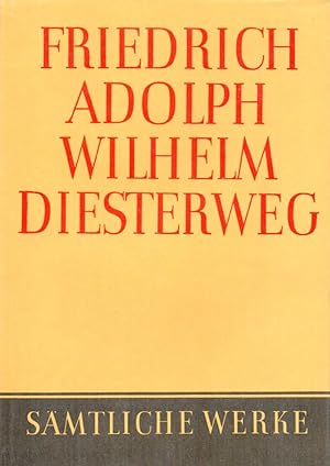 Friedrich Adolph Wilhelm Diesterweg Sämtliche Werke Band 12
