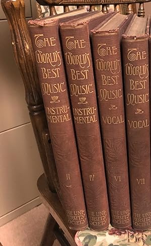Seller image for The World's Best Music, Famous Songs - Vol. 7 Index Philharmonic Edition for sale by Henry E. Lehrich