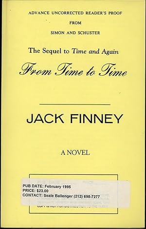 Image du vendeur pour FROM TIME TO TIME mis en vente par John W. Knott, Jr, Bookseller, ABAA/ILAB