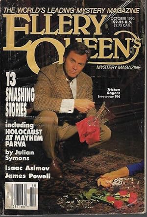Bild des Verkufers fr ELLERY QUEEN Mystery Magazine: October, Oct. 1990 zum Verkauf von Books from the Crypt