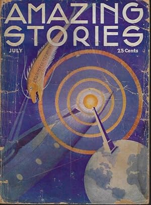 Image du vendeur pour AMAZING Stories: July 1933 mis en vente par Books from the Crypt