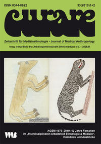 Bild des Verkufers fr Curare. Zeitschrift fr Medizinethnologie / Journal of Medical Anthropology / AGEM 1970-2010: 40 Jahre Forschen im "Interdisziplinren Arbeitsfeld Ethnologie & Medizin". Rckblick und Ausblicke I. Curare ; Jg. 33,1/2. zum Verkauf von Fundus-Online GbR Borkert Schwarz Zerfa