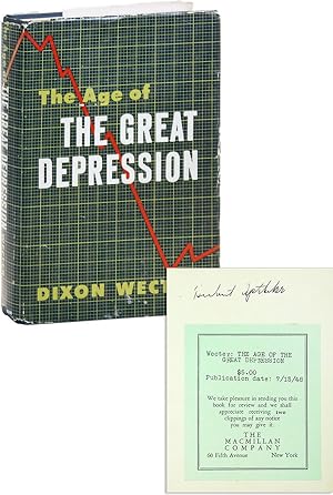 Seller image for The Age of the Great Depression 1929-1941 [Herbert Aptheker's review copy, with his annotations] for sale by Lorne Bair Rare Books, ABAA