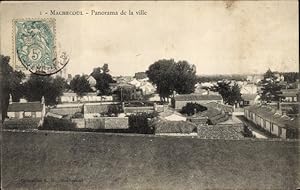 Bild des Verkufers fr Ansichtskarte / Postkarte Machecoul Loire Atlantique, Panorama de la ville zum Verkauf von akpool GmbH