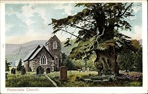 Ansichtskarte / Postkarte Patterdale Cumbria North West England, Patterdale Church