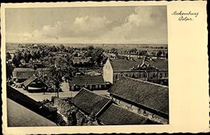 Ansichtskarte / Postkarte Sapowednoje Seckenburg Ostpreußen, Blick auf den Ort