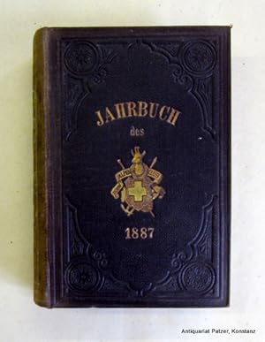 Imagen del vendedor de Dreiundzwanzigster (23.) Jahrgang. 1887-1888. Bern, Verlag der Expedition des Jahrbuchs des S.A.C., 1888. Mit 17 Abbildungen im Text u. 11 teils gefalteten bzw. doppelblattgroen Tafeln in farbiger Lithographie (1), Holzstich u. Fotografie; ohne die lose beigegebene Beilagenmappe. XII, 703 S. Brauner Or.-Lwd. mit Gold- u. Blindprgung auf den Deckeln sowie reicher Rckenvergoldung; Rcken verblasst. a la venta por Jrgen Patzer