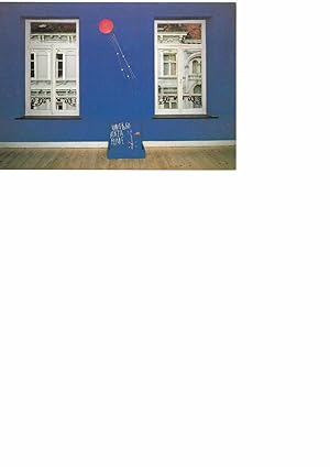 Immagine del venditore per Nicola De Maria - Chambres d'Amis, Gent, 1986 'L'Universo senza bombe il regno dei fiori', 1986' (postcard) venduto da The land of Nod - art & books