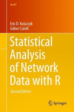 Immagine del venditore per Statistical Analysis of Network Data With R venduto da GreatBookPrices