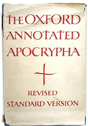 Seller image for The Apocrypha of the Old Testament (The Oxford Annotated Apocrypha) for sale by PsychoBabel & Skoob Books