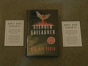 Seller image for RED RED ROBIN: SIGNED UK FIRST EDITION HARDCOVER WITH MONEY BACK GUARANTEE POSTCARD for sale by Books for Collectors