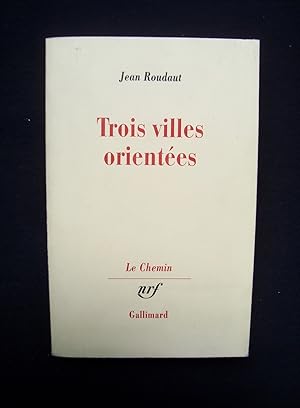 Bild des Verkufers fr Trois villes orientes - zum Verkauf von Le Livre  Venir