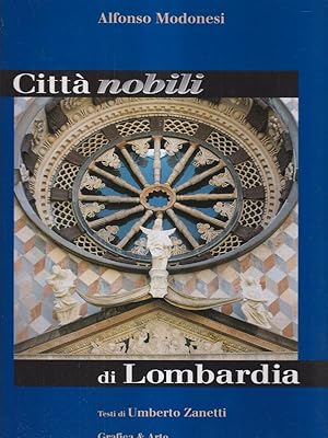Bild des Verkufers fr Citta' nobili di Lombardia zum Verkauf von Librodifaccia