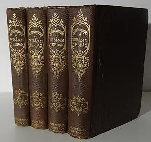 THE AUTOBIOGRAPHY OF WILLIAM JERDAN &c. [four volumes]