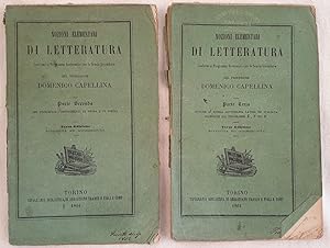 NOZIONI ELEMENTARI DI LETTERATURA SECONDO I PROGRAMMI PER L'ESAME DI MAGISTERO PARTE SECONDA DEI ...