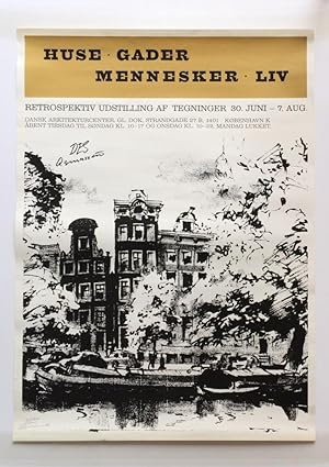 Seller image for Huse, gader, mennesker, liv. for sale by Vangsgaards Antikvariat Aps