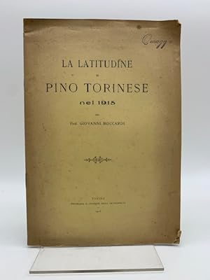 La latitudine di Pino Torinese nel 1915