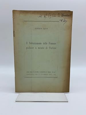Bild des Verkufers fr Il terrazzamento delle Fiumane padane a monte di Torino zum Verkauf von Coenobium Libreria antiquaria