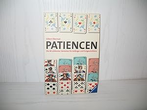 Imagen del vendedor de Patiencen: Die 40 schnsten Varianten. Fr Anfnger und Fortgeschrittene ; Beispiele, Aufgaben und Lsungen; a la venta por buecheria, Einzelunternehmen