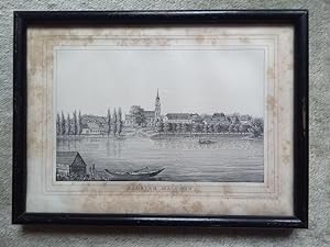 Bild des Verkufers fr Kloster Malchow. Lithographie aus Lisch: Meklenburg in Bildern. zum Verkauf von NORDDEUTSCHES ANTIQUARIAT
