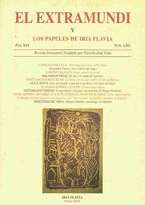 Imagen del vendedor de EL EXTRAMUNDI Y LOS PAPELES DE IRIA FLAVIA. Ao XVI. Nm. LXII. Verano MMX. a la venta por Librera Torren de Rueda