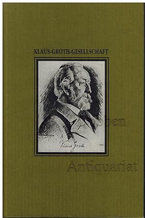 Bild des Verkufers fr Jahresgabe 1999 der Klaus-Groth-Gesellschaft. Band 41. zum Verkauf von Dobben-Antiquariat Dr. Volker Wendt