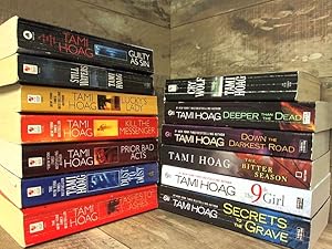 Seller image for 13 Tami Hoag Books (Gulty As Sin, Cry Wolf, Deeper Than the Dead, for sale by Archives Books inc.