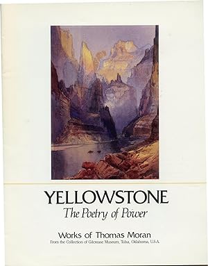 Seller image for Yellowstone: The Poetry of Power. Works of Thomas Moran for sale by Attic Books (ABAC, ILAB)