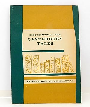 Seller image for Discussion of the Canterbury Tales for sale by The Parnassus BookShop