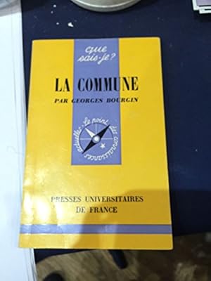 Imagen del vendedor de Que sais-je ? La Commune a la venta por Gabis Bcherlager