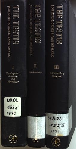 Seller image for The Testis (3 vols.cpl./ 3 Bnde KOMPLETT) - Vol.I: Development, Anatomy, and Physiology/ Vol.II: Biochemistry/ Vol.III: Influencing Factors. for sale by books4less (Versandantiquariat Petra Gros GmbH & Co. KG)